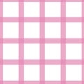 Seamless pattern pink buffalo plaid vector illustration